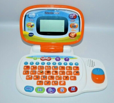 VTech Tote & Go Laptop Preschool Toddler Learning Games Numbers Letters Shapes