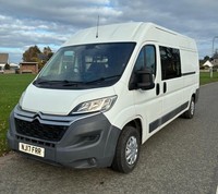 2017 Citroen Relay 2.0 BlueHDi 35 L3 H2 Ent 130 9 St Crew Van - XMAS SALE PRICE 