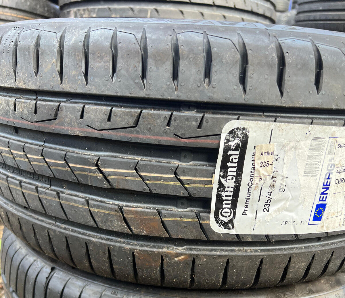 New 235 45 17 Continental, PC 7, XL, EV, 97Y, x1 Single Tyre (F1_tyres) YD033