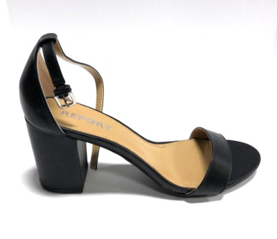 Report Womens Payson Sandal Black Size 9 M