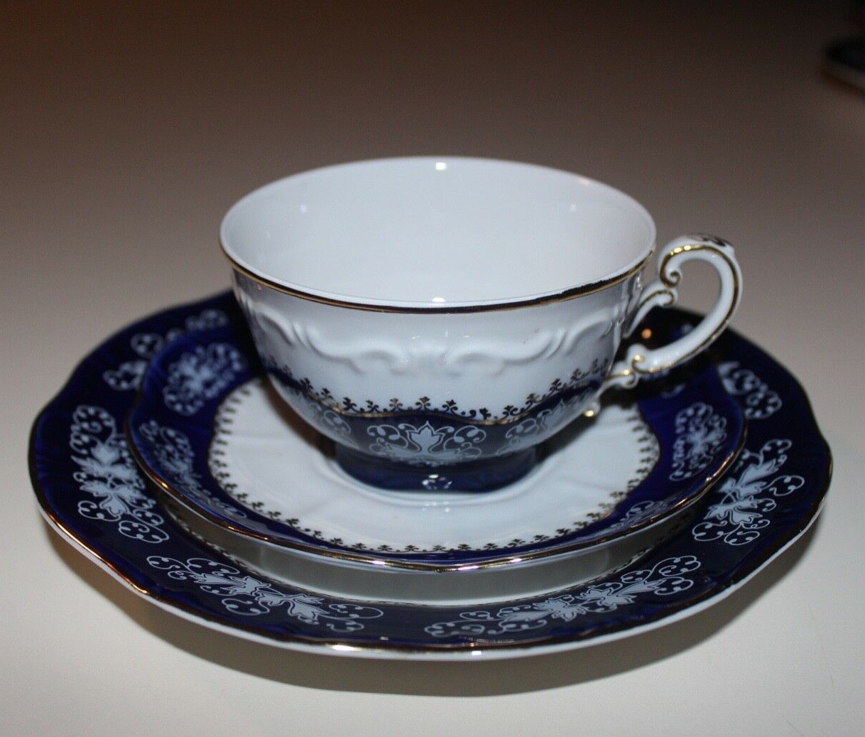 Cobalt Blue | Zsolnay Hungary Pompadour Iii Tea Set Cobalt Blue | Zsolnay Hungary Pompadour Iii Tea Set