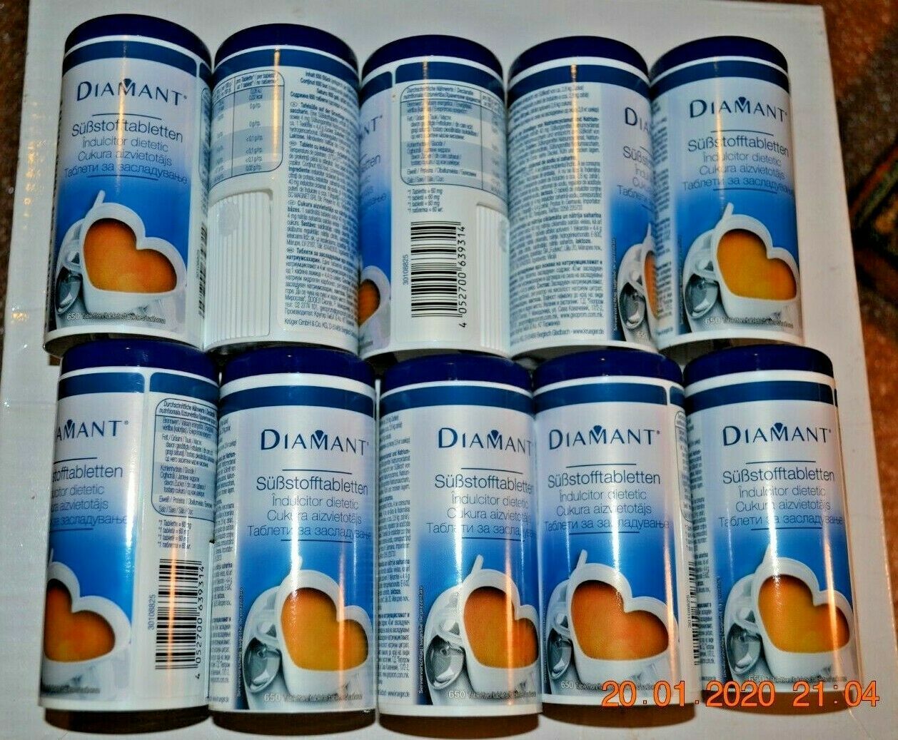 Купить Заменители сахара Hacendado SUGAR Sweetener Quality 650 Tablets ...