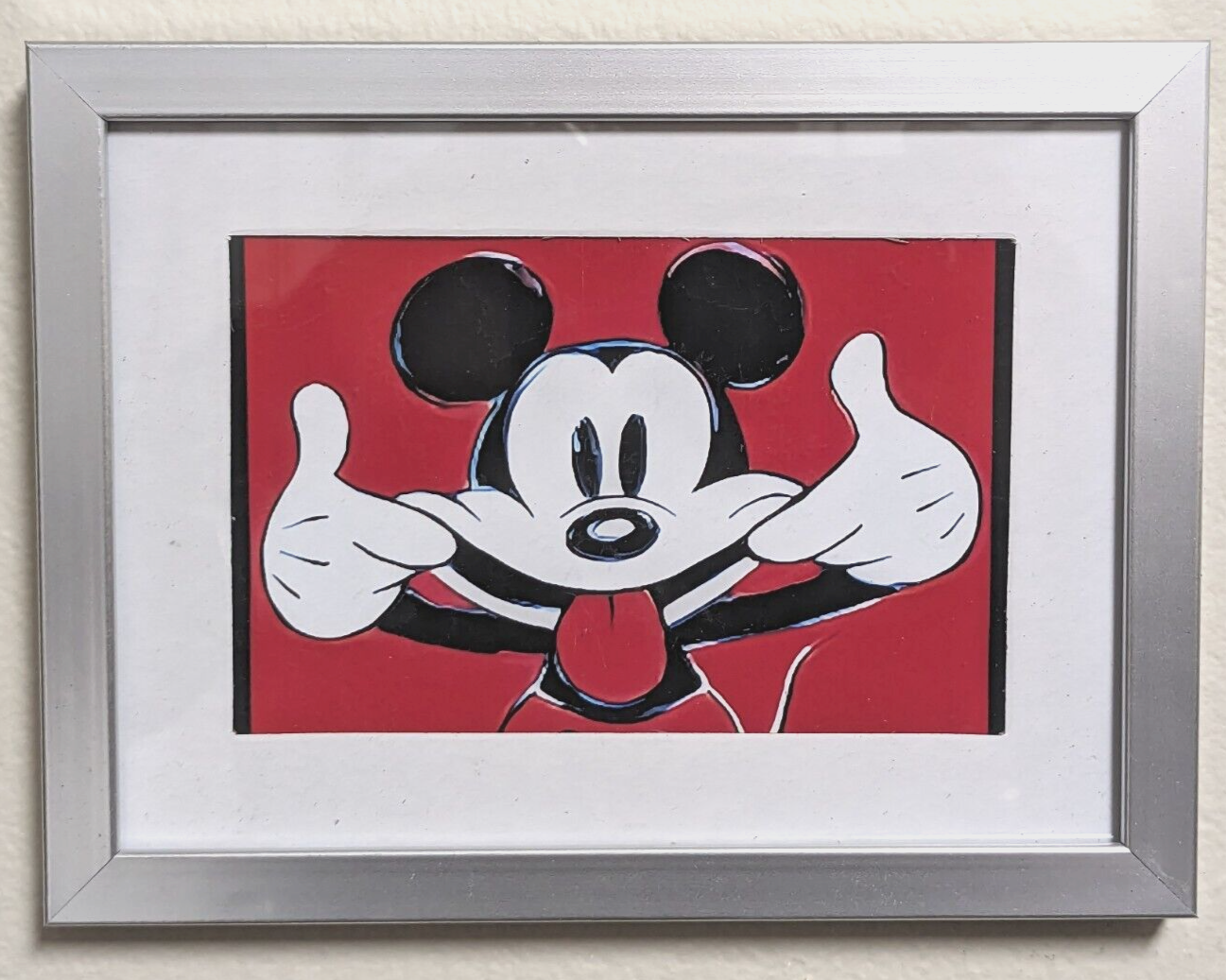 アンティークWALT DISNEY'S MICKEY MOUSE 木彫りポスター Mickey Mouse Wood Patent | Mickey Mouse | Vintage Mickey