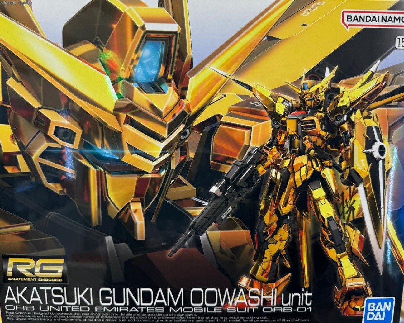 ロボット RG AKATSUKI GUNDAM OOWASH Unit RG 1/144 Akatsuki Gundam Oowashi Unit