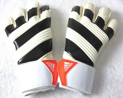 Men's Adidas Soccer Classic Pro Goalie Gloves White Black Seamless Touch NWT