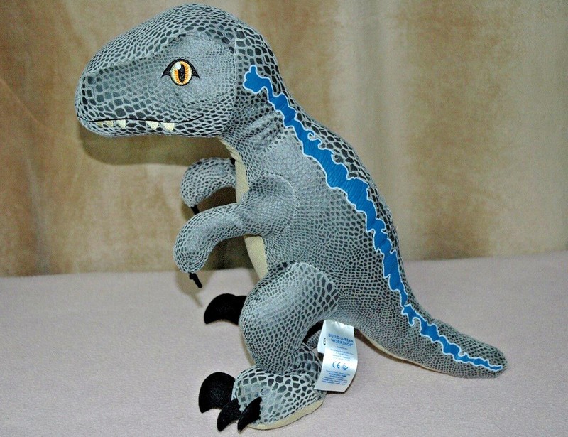 raptor blue plush