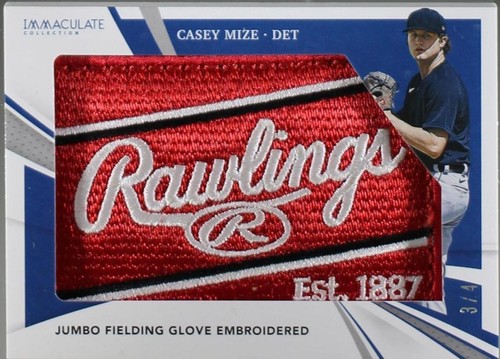 2021 Panini Immaculate Collection - Casey Mize #JJ-CMZ
