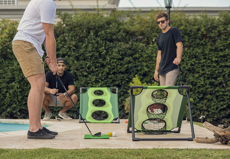 Indoor/Outdoor Golf Chipping Cornhole Game Training Equipment