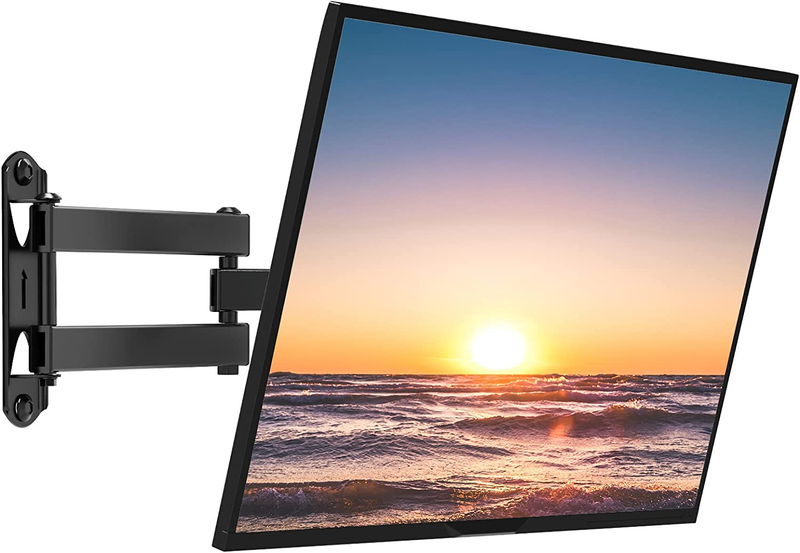 TV Wall Mount Bracket Articulating Full Motion Detachable Arm , New