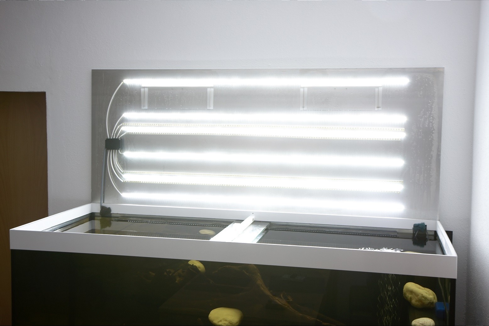 Aquarium Abdeckung 150X50 Led Test Vergleich +++ Aquarium Abdeckung