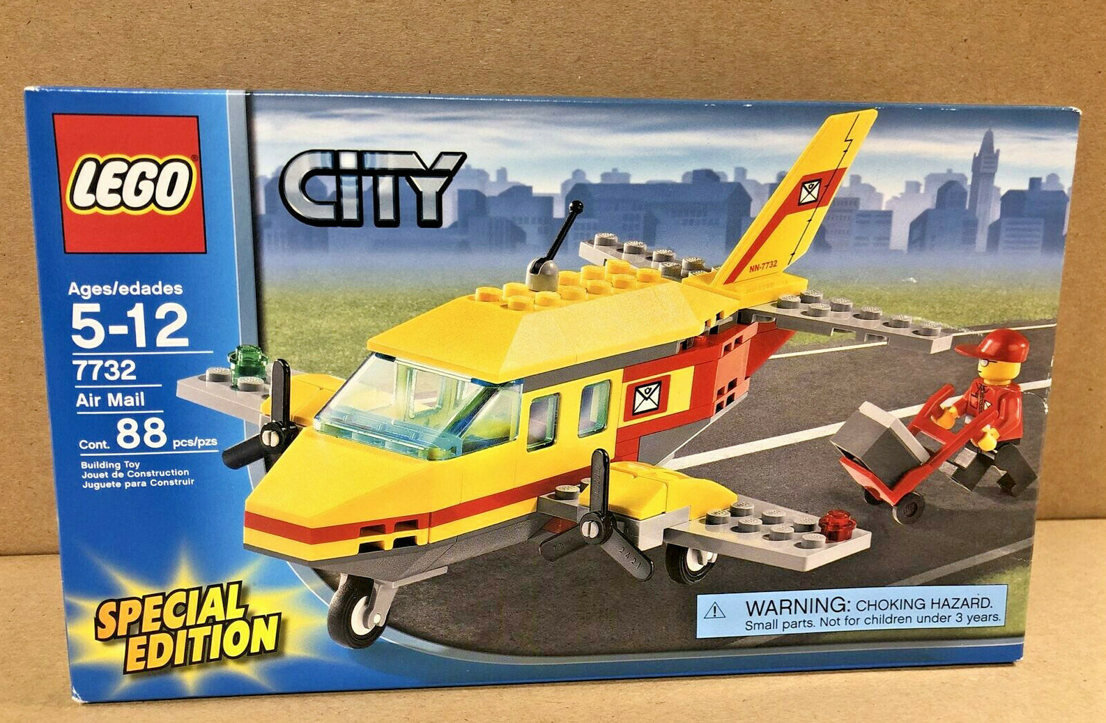 Lego yellow plane on sale