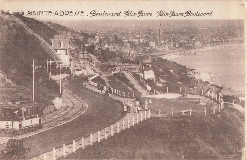 76 Sainte-Adresse Boulevard Felix Faure - Carte Issue Carnet - 6745