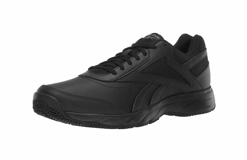Reebok Men's Work N Cushion 4.0 Walking Shoes FU7355 - Black: купить с  доставкой из США, цена 8 089 руб - (294035039119)