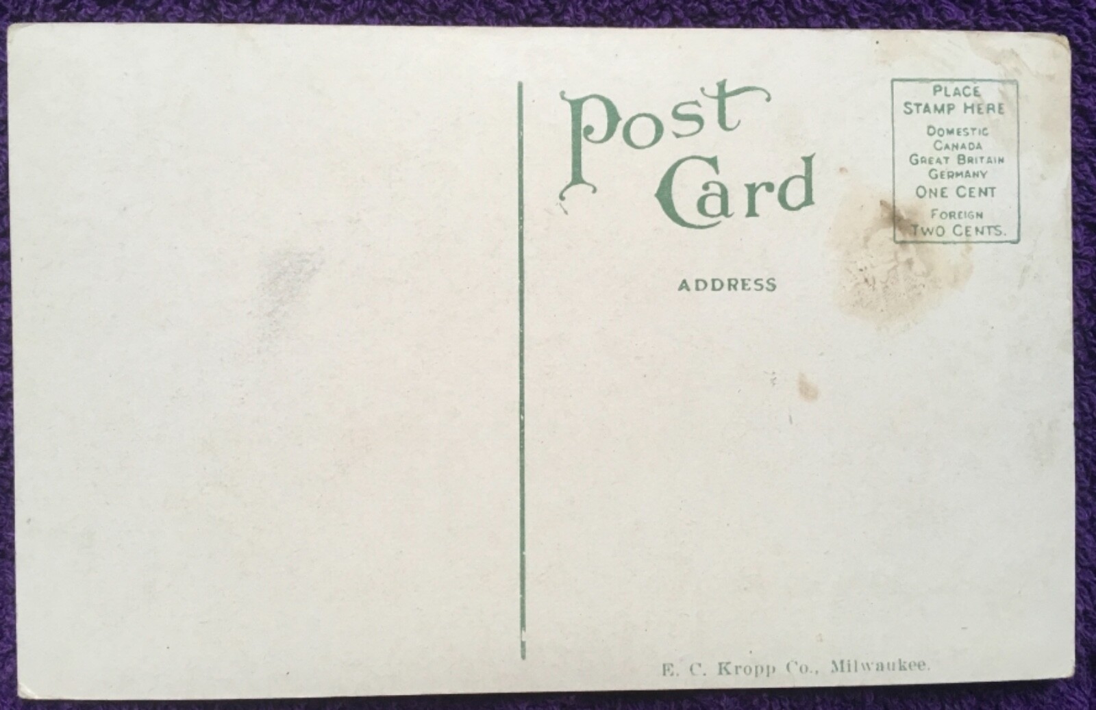 ANTIQUE 1914 MARQUETTE MICHIGAN POSTCARD = MARQUETTE PRISON CELLS