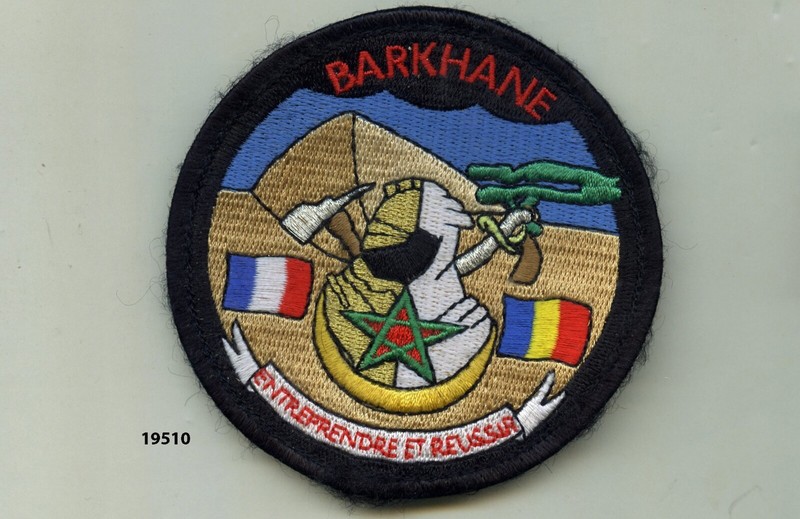 Patch Opex, 31  Rgt. Du GÃ©Nie  - Op. Barkhane - , ( 81mm.	 )