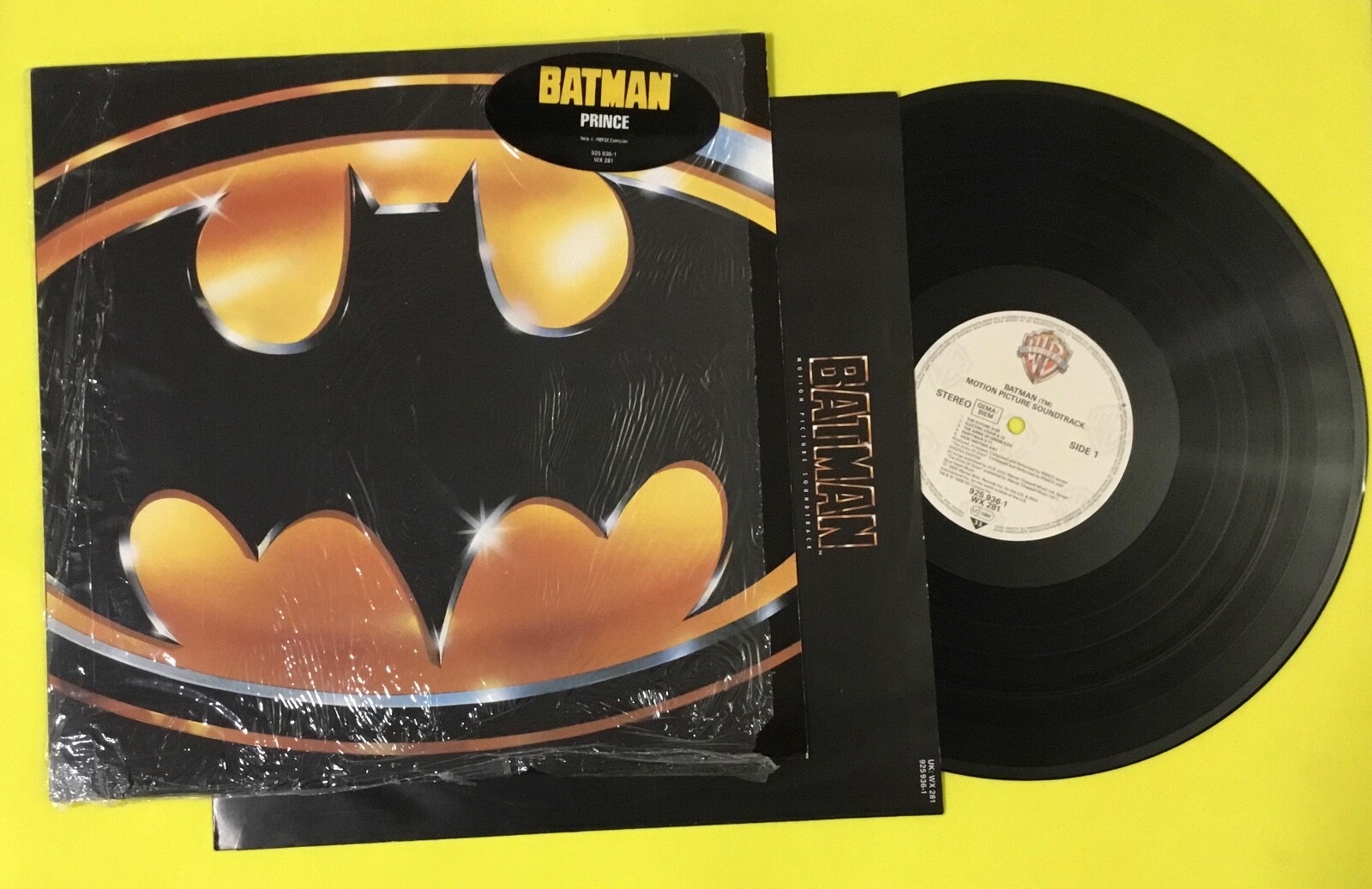 PRINCE - BATMAN - MOTION PICTURE SOUNDTRACK - LP VINYL