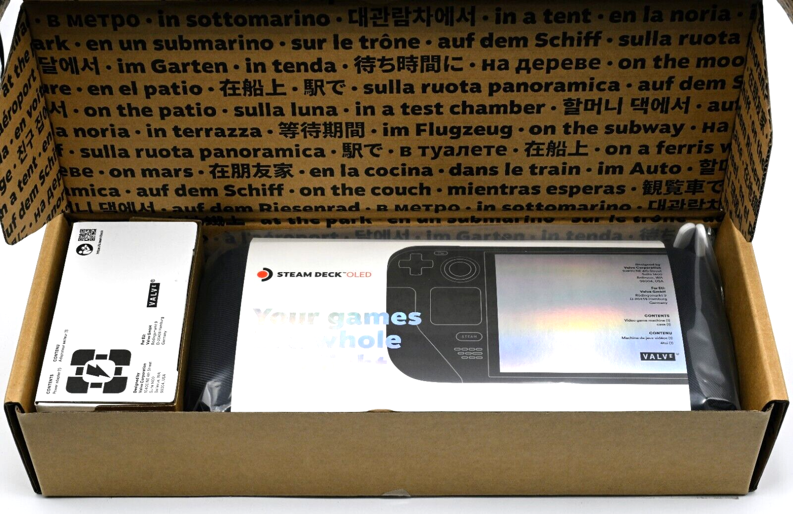 Valve Steam Deck OLED 2TB SSD Upgrade Handheld Gaming Valve Steam Deck OLED 2TB SSD Upgrade Handheld Gaming