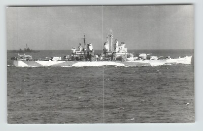Postcard USS Canberra CA-70