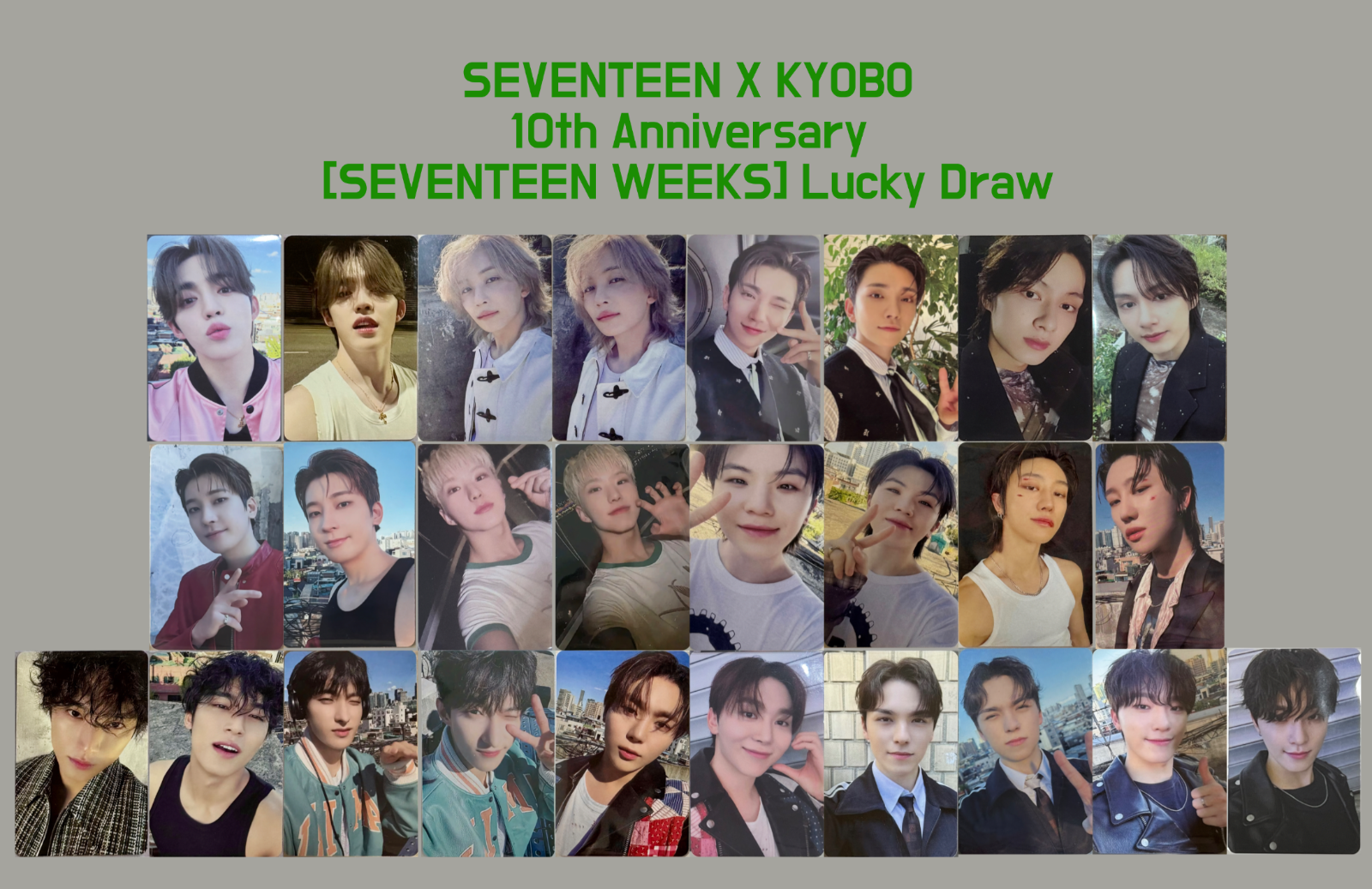 韓国　SEVENTEEN　10周年　KYOBO　ラキドロ　ウォヌ　トレカ 韓国 SEVENTEEN 10周年 KYOBO ラキドロ ウォヌ トレカ - メルカリ