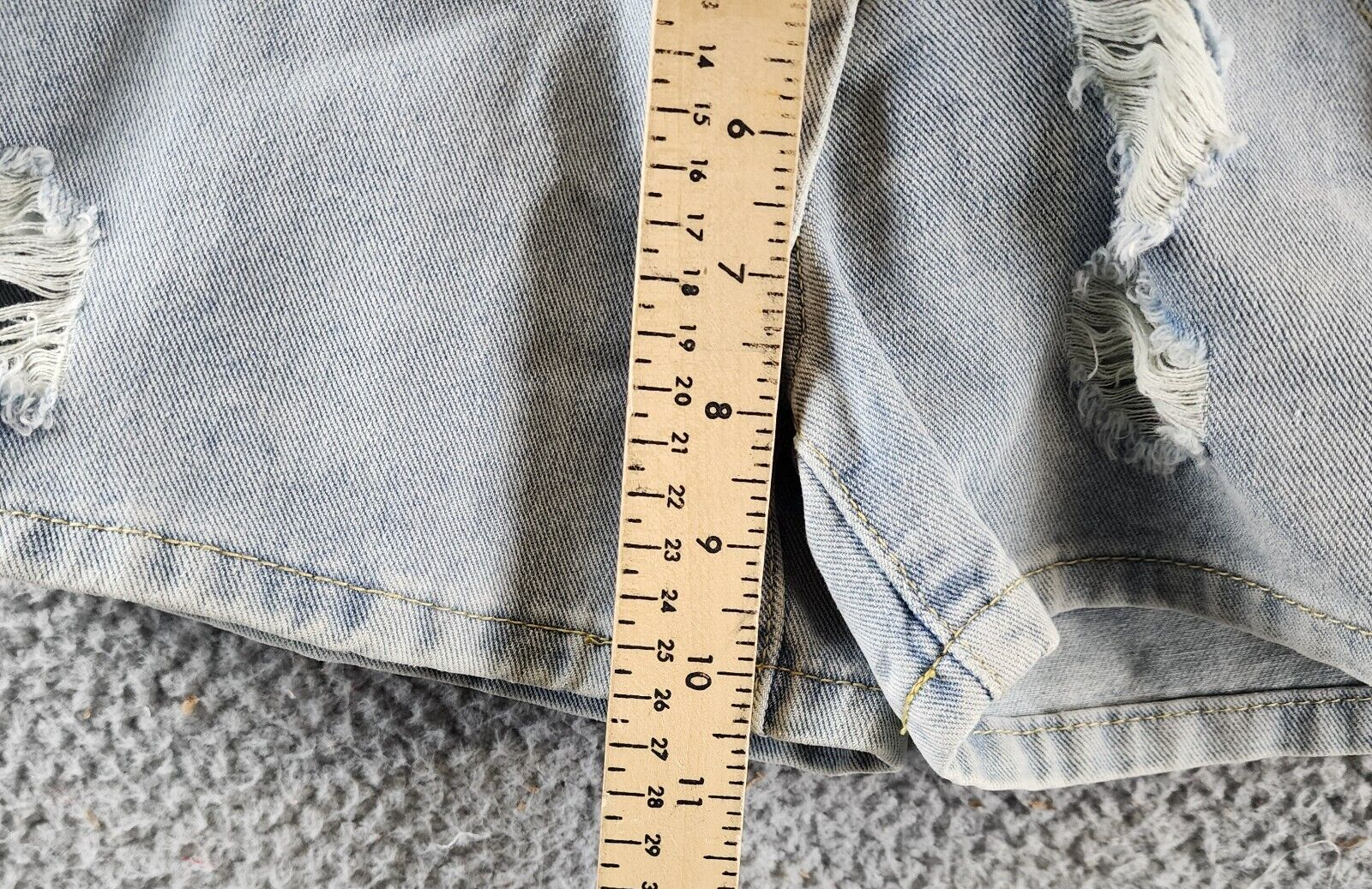 Joe's Jeans The Jolie Skort Girl's 16 Dan Wash Midrise Fit Five-Pocket Design - Picture 9 of 12