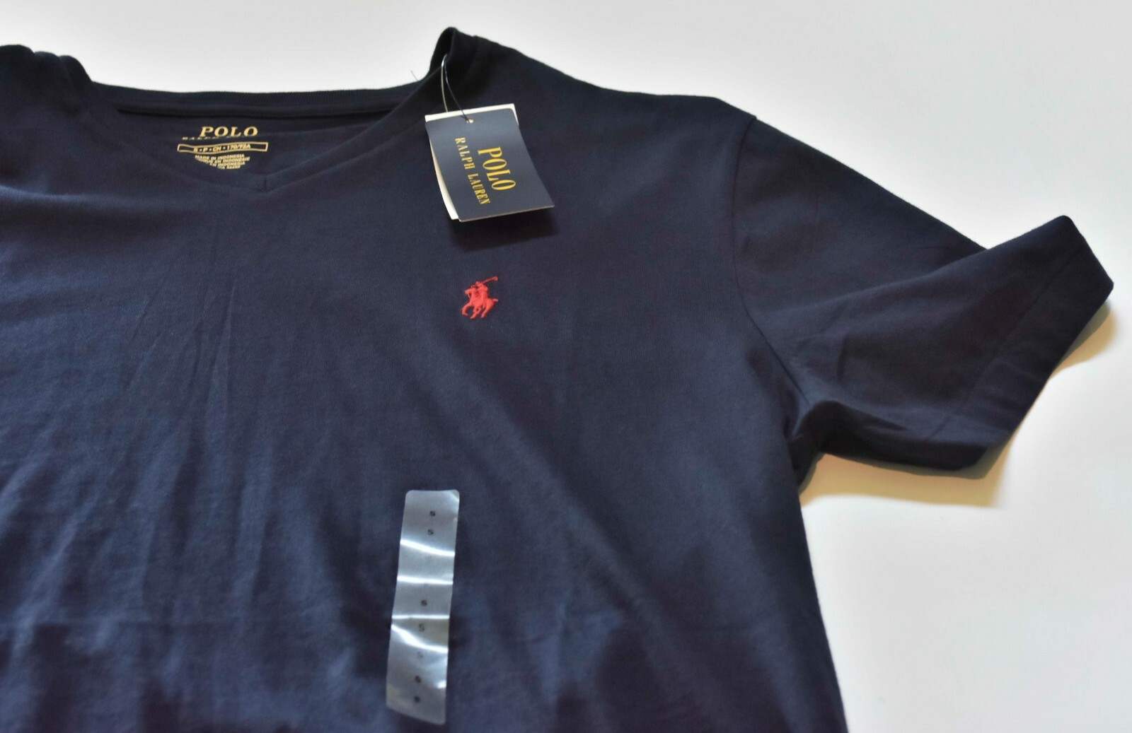 Polo Ralph Lauren T-Shirt - BLUE - NWT - Men's S - V Neck | eBay