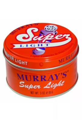 Murray's Super Light Hair Pomade & Hair Dressing 3oz For The Clean Neat Look NEW