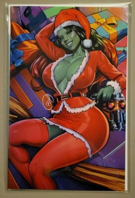 Duty Calls Girls #1 Brian Miroglio Gamora Santa Claus Variant Cover - NM