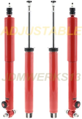 KYB 4 AGX Adjustable SHOCKS for TOYOTA COROLLA 75 - 79 KE30 KE31 KE35 KE37 KE51