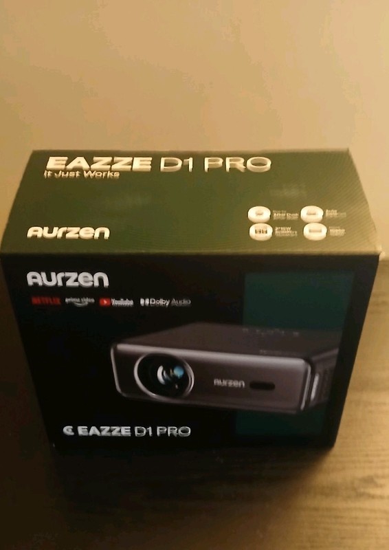 Aurzen EAZZE D1 Pro smart projector  (Best Offer)