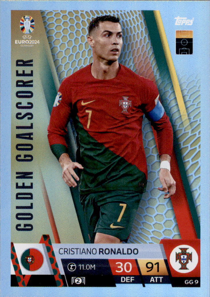 Topps クリスティアーノ・ロナウド EURO 2024カード Topps RONALDO