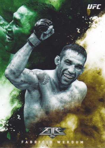 2017 Topps Chrome UFC - Fabricio Werdum #UF-FW