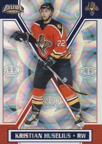2002-03 Pacific Exclusive - Kristian Huselius #76
