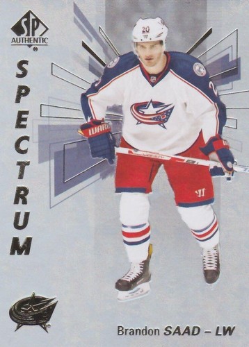 2016-17 SP Authentic - Brandon Saad #S-24