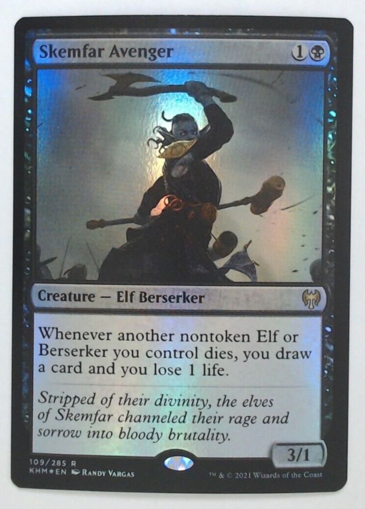 MTG Bling - Foil - Skemfar Avenger - Kaldheim -H263 | eBay