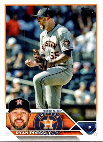 2023 Topps Houston Astros - Ryan Pressly #HOU-5