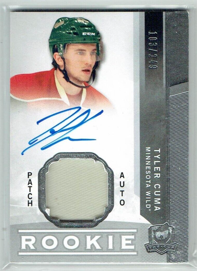 新品トランプセット 12デックセット 12-13 UD Upper Deck The Cup Tyler Cuma /249 Rookie Patch