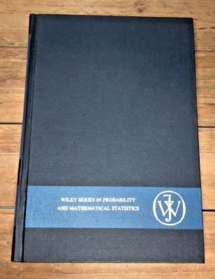 The Statistical Analysis of Time Series Hard Cover Book T.W. Anderson Wiley