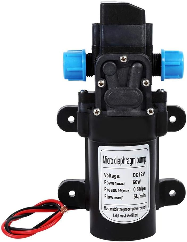 VerRich 12V Water Pumps High Pressure Self Priming Diaphragm Pump For - View #10