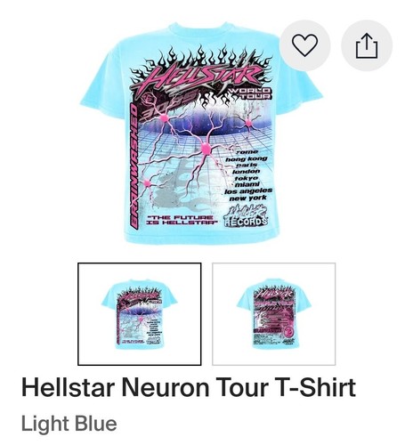 【YOURNUS】Polar Handwarmer T-shirt Hellstar Warm Up T-Shirt Neon Green – Endless Supply