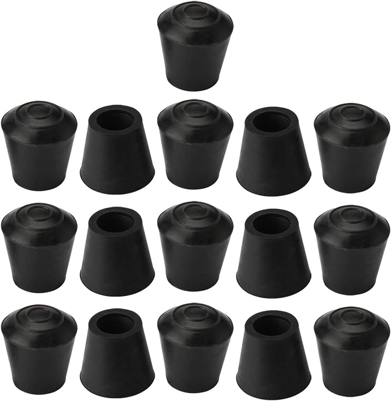 Leg Tips Caps 12mm 0.47" Rubber Furniture Table Feet Cover F