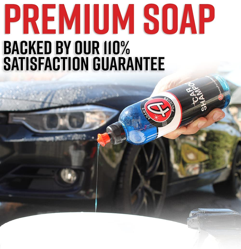 Adam'S Car Wash Shampoo Ph Best Car Wash Soap for Snow Foam Cannon 16 Fl. Oz