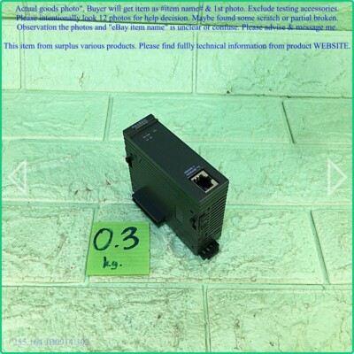 KEYENCE KV-LE21V, PLC ETHERNET Module as photo, sn:0123, DHLtoUS.