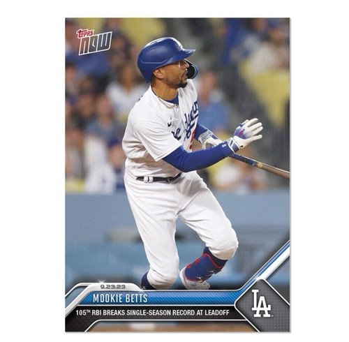 【25枚限定】Topps Now 2023 レブロン ベッツ 2023 Topps Now #736 LeBron James & Mookie Betts Card PSA 10