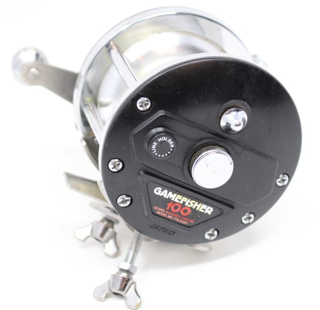 【ついに再販開始！】 Sears Roebuck Gamefisher 100 Vintage Fishing Reel Rare made リール