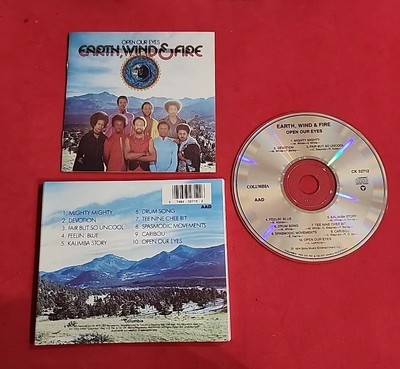 Open Our Eyes CD By EARTH WIND & FIRE - Tested - Disc, Cover & Art Only