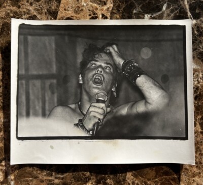 Rare Original Photo Punk Rock Jan Paul Beahm the Germs, Darby Crash 1978