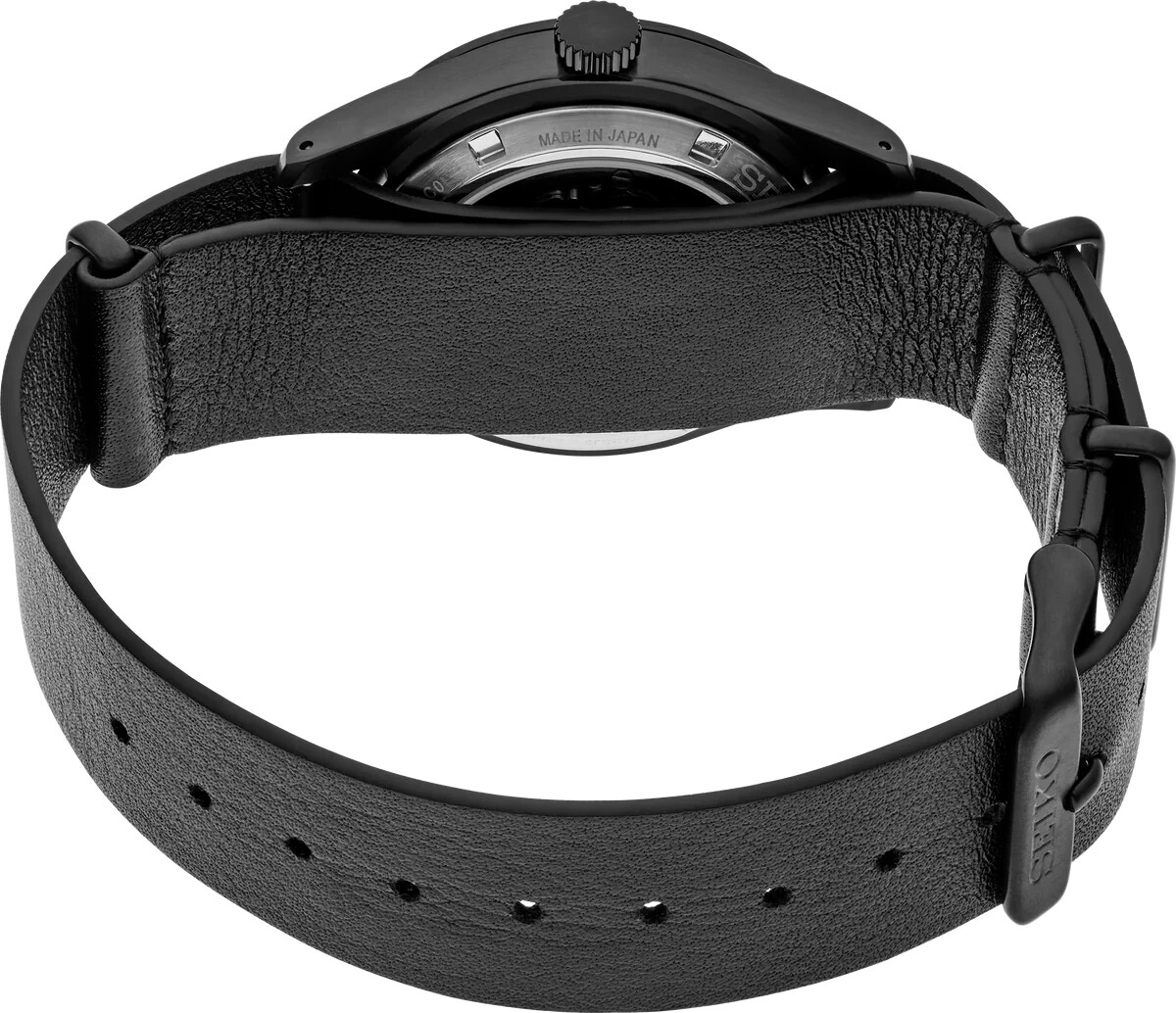 Pre-owned Seiko 5 Sports Field Gmt Automatic Men's Watch (black)