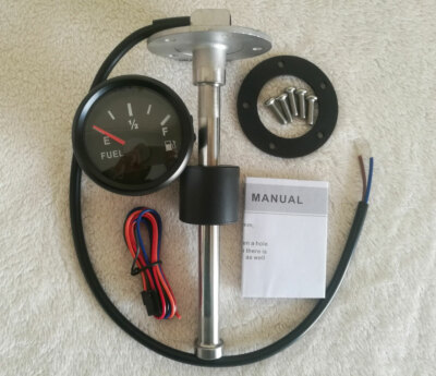 Fuel Level Gauge With Sender 0-30 Ohms Fuel Level Tank 2''/52mm Universal type