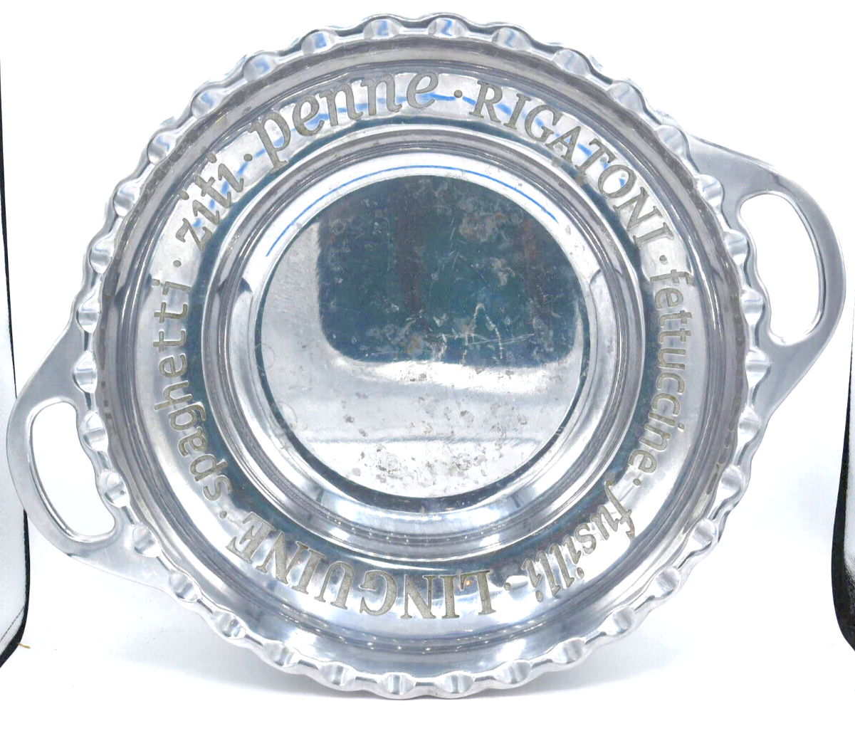 LENOX ボウル Lenox Large Silver Serve Bowl Pasta Platter Family Spaghetti