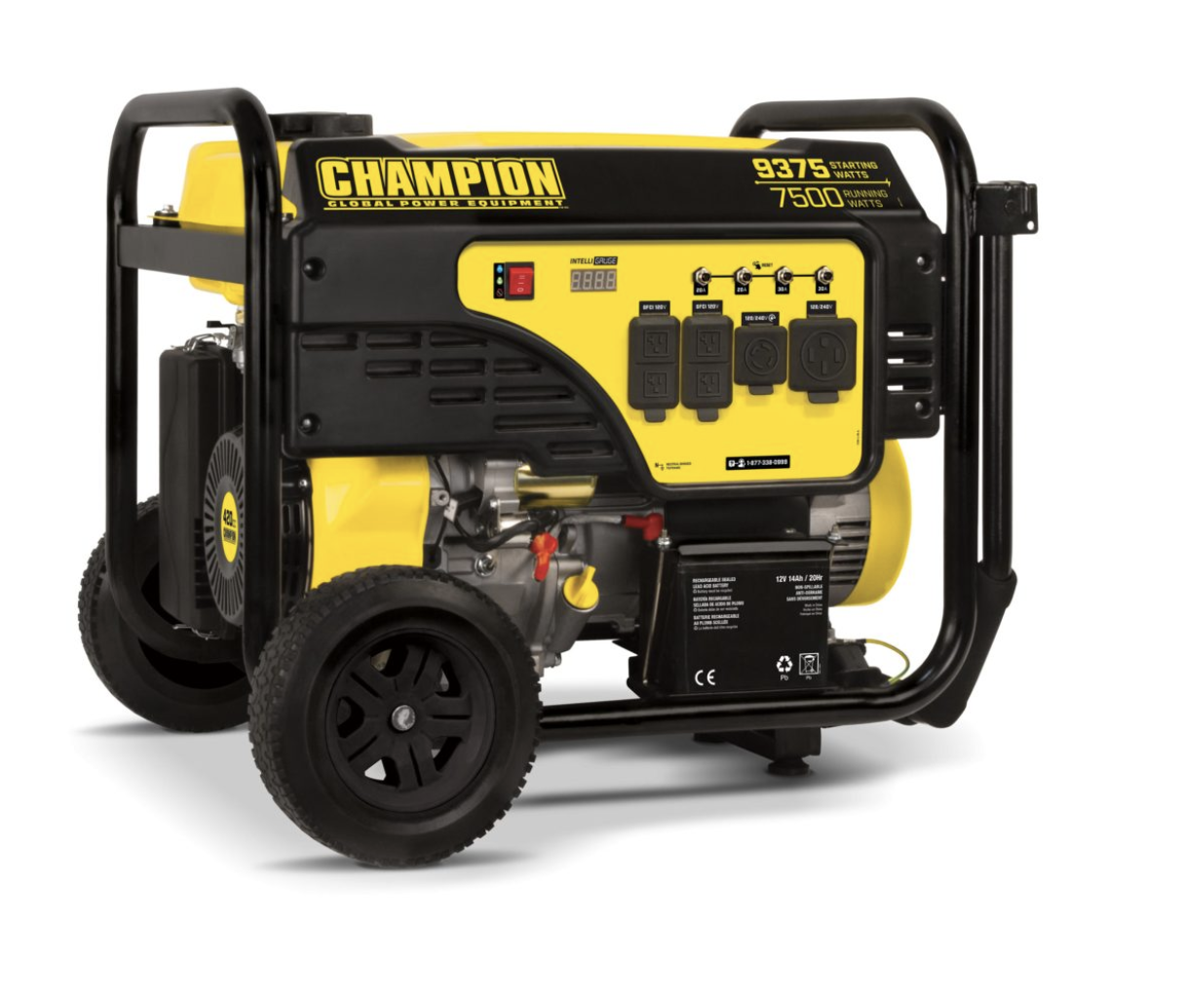 Ам генератор. Champion 7500 watt generator. portable generator. power equipment. чемпион генераторы реклама.